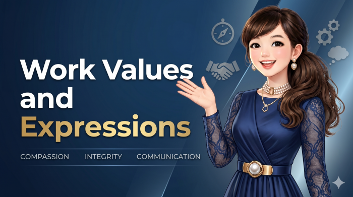 [Interactive Learning] Work Values and Expressions