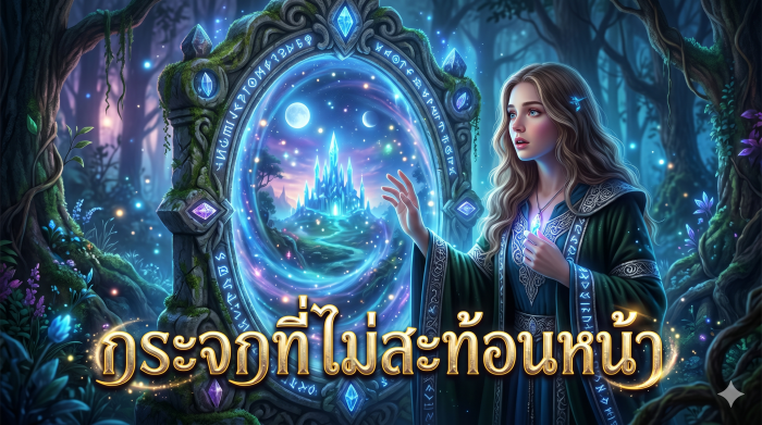 เรื่องสั้นจิตวิทยา เรื่อง กระจกที่ไม่สะท้อนหน้า
