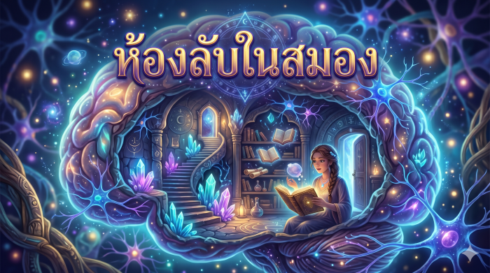 เรื่องสั้นจิตวิทยา เรื่อง ห้องลับในสมอง
