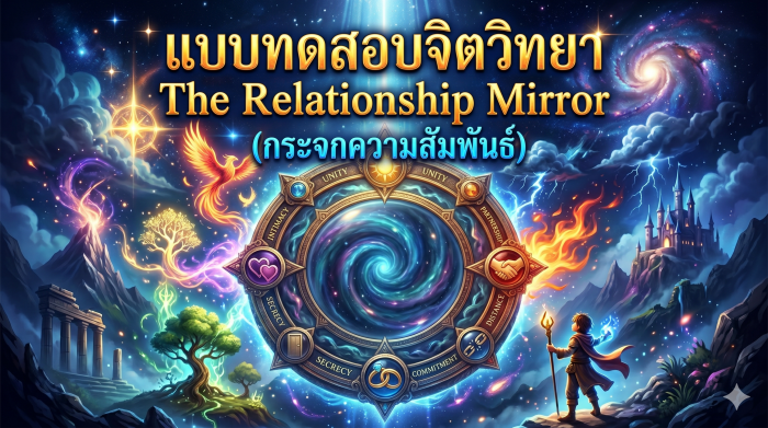 แบบทดสอบจิตวิทยา “The Relationship Mirror (กระจกความสัมพันธ์)” 